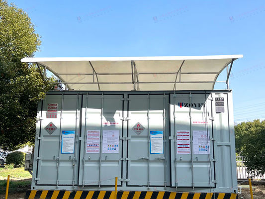 Dostosowany pojemnik do ładowania akumulatorów zewnętrznych o dużej pojemności, z ognioodporną konstrukcją i inteligentną regulacją temperatury