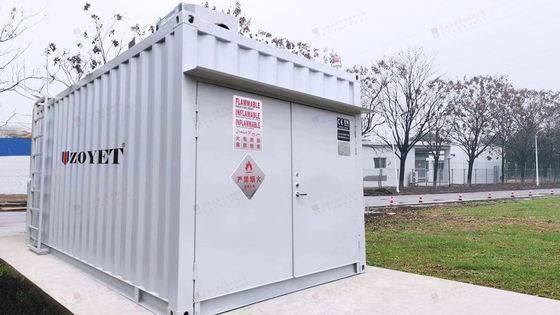 Q235B Pojemnik na energię słoneczną 20 stóp wysokości sześcienny pojemnik z bocznymi drzwiami