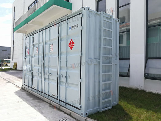 Dostosowany system magazynowania energii w pojemniku o wysokiej wydajności
