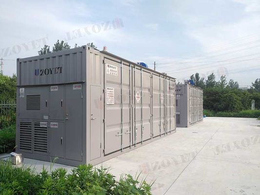 Specjalistyczna instalacja oczyszczania wody w pojemnikach przemysłowych