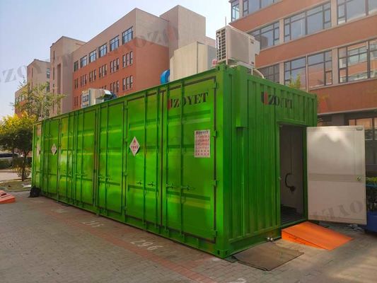 Przestronne, niestandardowe kontenery metalowe Q235B / SPHC
