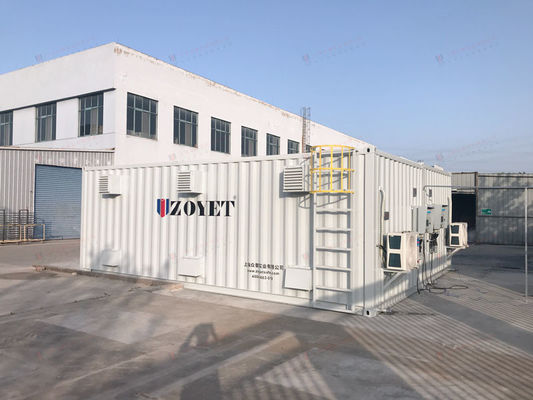 20-stopowy wytrzymały zewnętrzny kontener do ładowania akumulatorów ze zintegrowanym pomieszczeniem do testowania akumulatorów litowo-jonowych dla akumulatorów o dużej pojemności