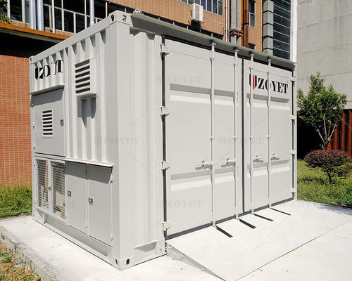 Niestandardowy pojemnik do przechowywania butli gazowych na zewnątrz o dużej pojemności z wysokowydajnym systemem wentylacji i materiałem Q235B/SPHC